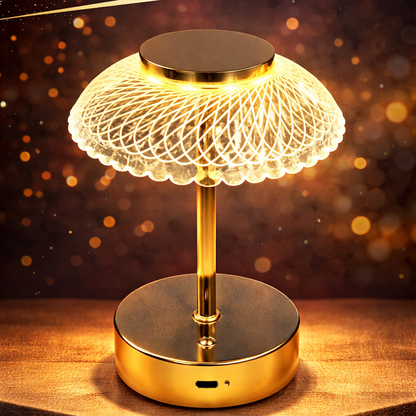 Desk Lamp Rechargeable Cordless Portable Touch Sensor LED Table Light