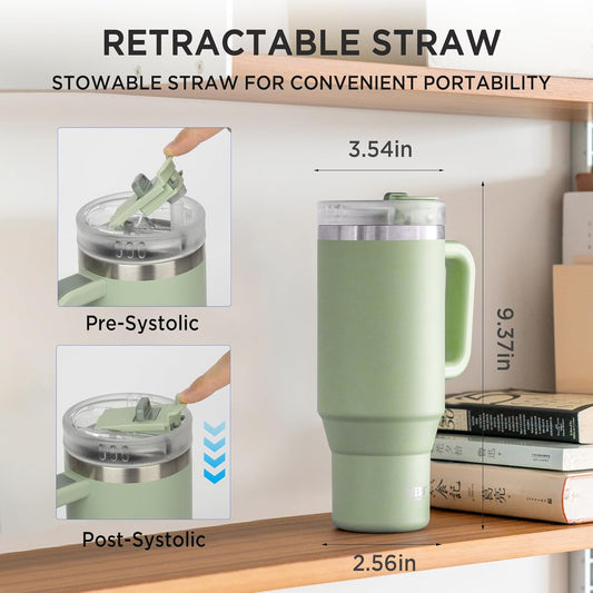 Stainless Steel Vacuum Insulated Mug for Hot & Cold Beverages