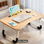 Portable Wood Laptop Table for Bed | Folding Desk for Gaming and Office Work