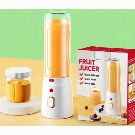 Portable Rechargeable Fruit Juicer Blender 500Ml Electric Smoothie Maker For Fresh And Healthy Juice On The Go