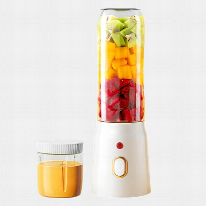 Portable Rechargeable Fruit Juicer Blender 500Ml Electric Smoothie Maker For Fresh And Healthy Juice On The Go