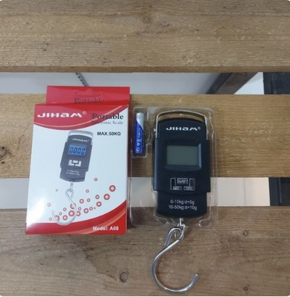 Portable Digital Hanging Scale 50kg | Electronic Luggage & Weight Scale