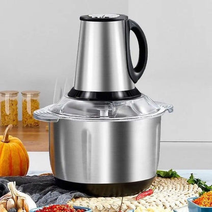 Electric Meat Chopper Machine - Stainless Steel Grinder for Meat & Vegetables | 2L Bowl, High-Power Motor |YDM-0095| Best Kitchen Chopper